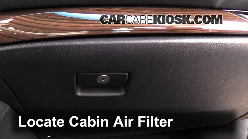 2015 Toyota Avalon XLE 3.5L V6 Air Filter (Cabin) Replace